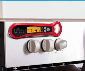 速く及び精密なデジタル食糧温度計を調理するための1つの即刻の読まれた肉温度計に付き2022新しい2つ