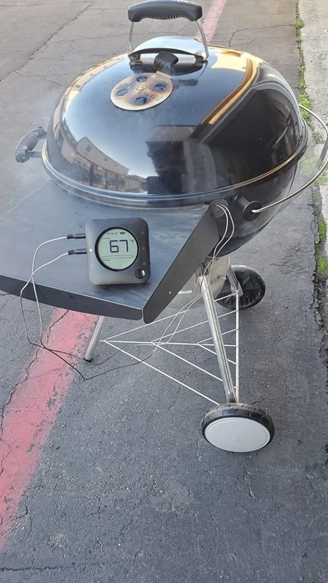 6つの肉調査喫煙者BBQのグリルの温度計のための食糧肉温度計の無線電信を調理する無線肉温度計